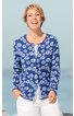 Baumwoll-Strickjacke 