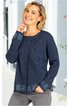 Alpaka-Strickjacke 