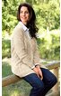 Baumwoll-Strickjacke 