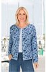Baumwoll-Strickjacke 