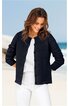 Leinen-Mix-Strickjacke 