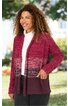 Baumwoll-Strickjacke 