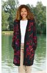 Baumwoll-Mix-Strickjacke 