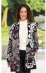 Baumwoll-Mix-Strickjacke 