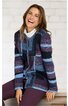 Baumwoll-Strickjacke 