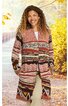Baumwoll-Strickjacke 