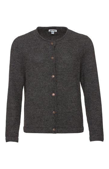 Alpaka-Strickjacke