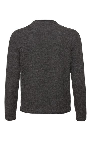 Alpaka-Strickjacke