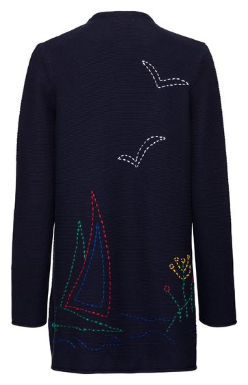 Baumwoll-Strickjacke