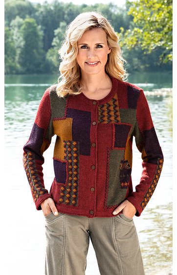 Alpaka-Jacke
