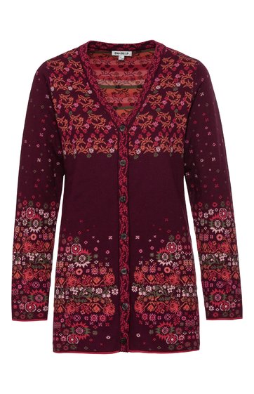 Baumwoll-Strickjacke