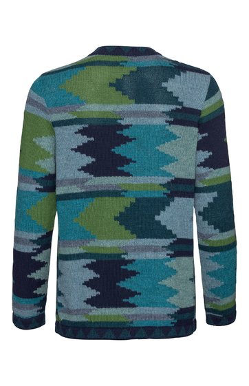 Alpaka-Strickjacke