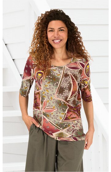 Viskose-Shirt 
