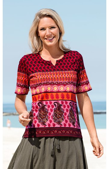 Baumwoll-Mix-Shirt