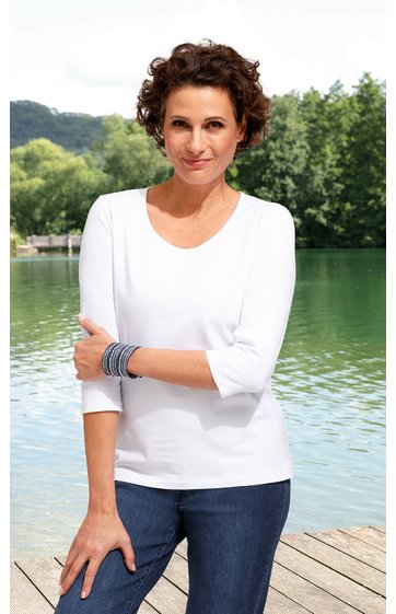 Baumwoll-Mix-Shirt