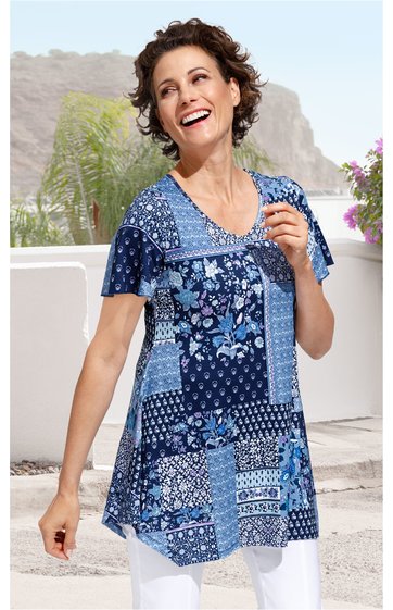 Viskose-Mix-Shirt 