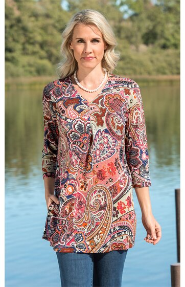 Viskose-Shirt 