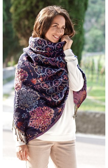 Schal-Jacquard