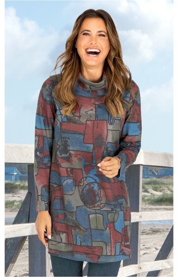 Baumwoll-Mix Shirt 
