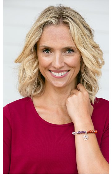 Edelstein-Armband bunt 