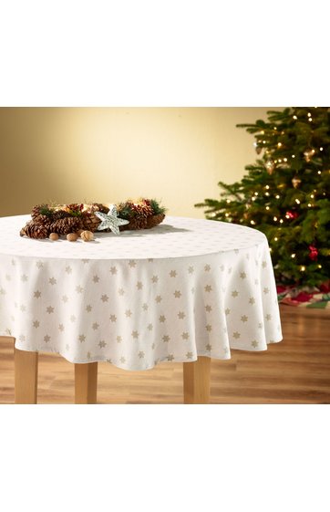 Jacquard-Tischdecke