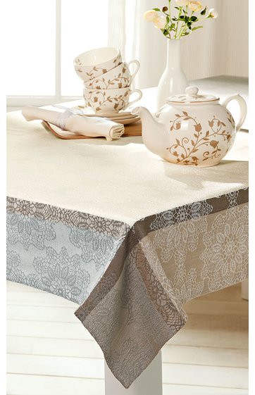 Jacquard-Tischdecke