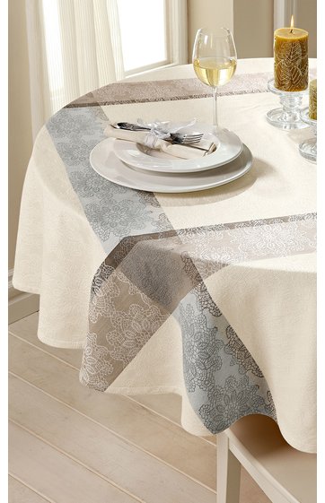 Jacquard-Tischdecke
