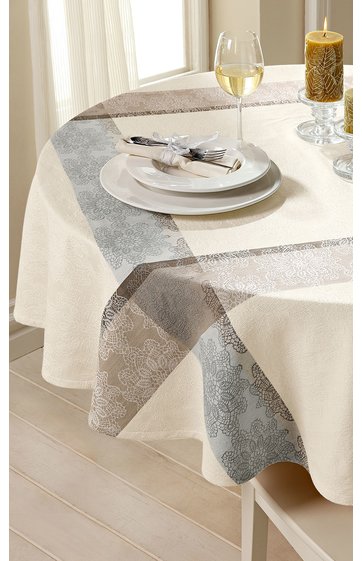 Jacquard-Tischdecke