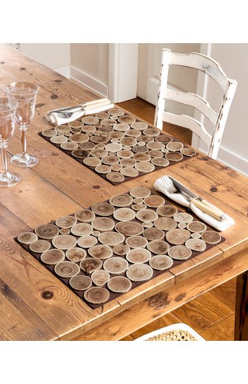 Tischsets Aus Holz holz tischset 2 set in braun 268300 dw shop Tischsets Aus Holz holz tischset 2 set in braun 268300 dw shop