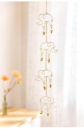 Metallgirlande Elefant