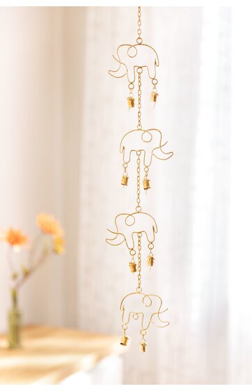 Metallgirlande Elefant 