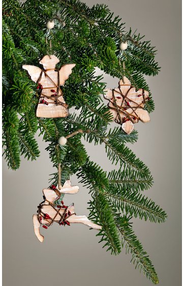 Holz-Weihnachtshänger