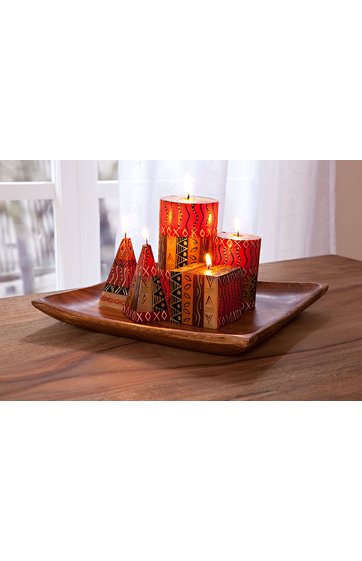 Pyramidenkerze 2er Set