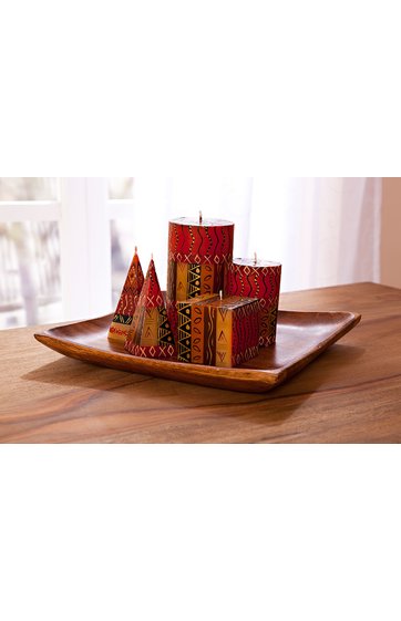 Pyramidenkerze 2er Set