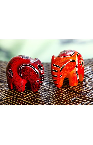 Kisii-Elefanten 2/Set