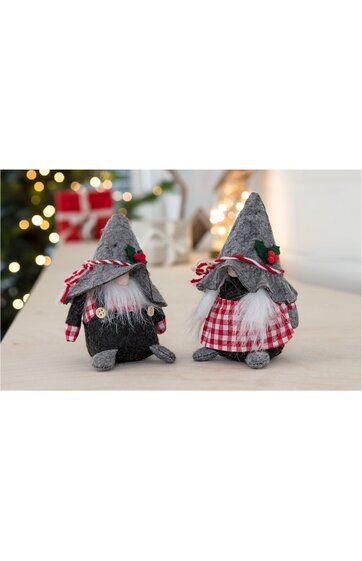 Wichtel grau 2/Set 