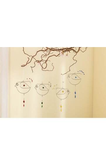 Vogel-Hänger 4/Set 