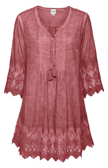 Baumwoll-Bluse