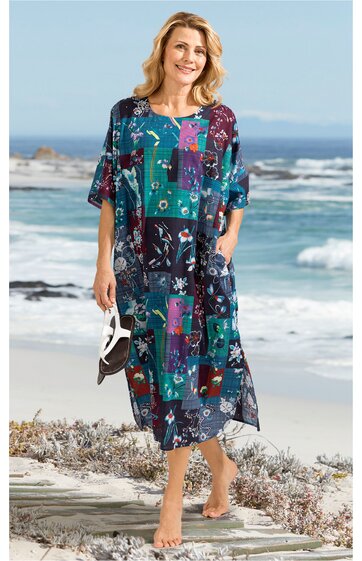Baumwoll-Kaftan 