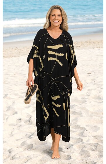 Viskose-Kaftan 