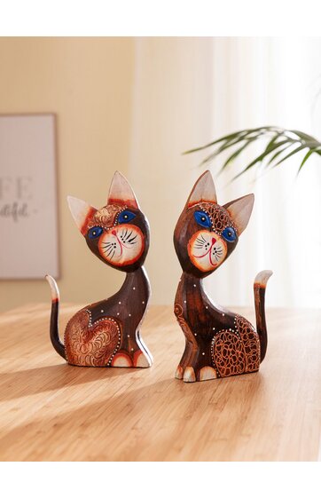 Deko-Katze 2/Set 