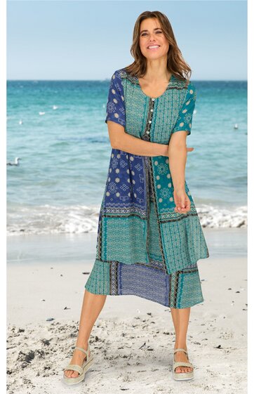 Viskose-Kleid 