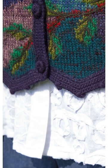 Alpaka-Strickweste