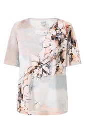 Kaffeemaschine in Schwarz und Silber, rechteckige Form, Display mit Tasten auf der Vorderseite, Wassertank auf der Rückseite, Tropfschale unten, kompakte Bauweise