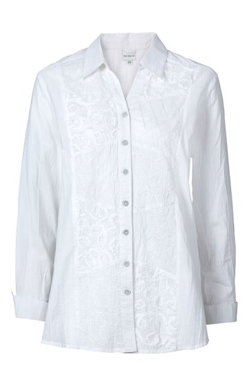 Baumwoll-Bluse