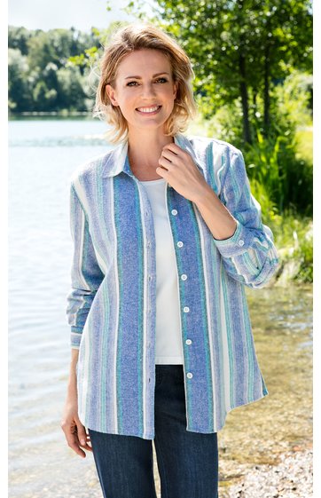 Baumwoll-Bluse