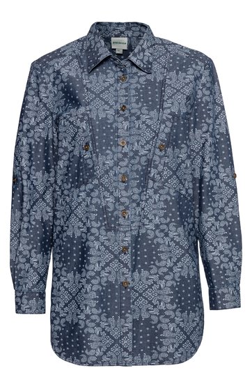 Baumwoll-Bluse