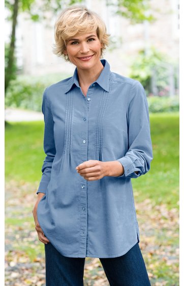 Baumwoll-Bluse