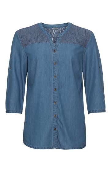 Baumwolle-Bluse