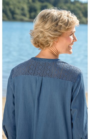 Baumwolle-Bluse